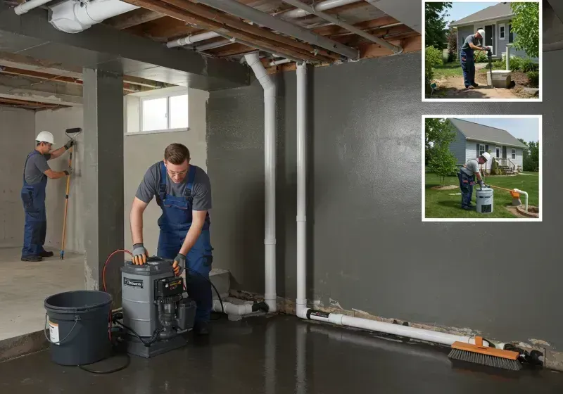 Basement Waterproofing and Flood Prevention process in Freeman, SD